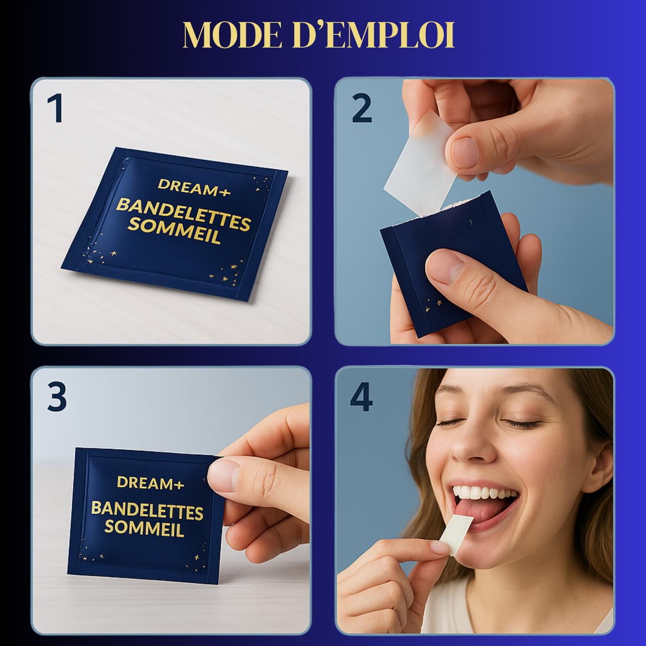 Bandelettes de sommeil